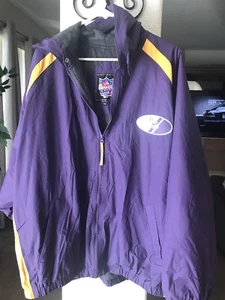 Essex MINNESOTA VIKINGS Gr. XXL Game Day Mantel Kapuzenjacke NFL - Bild 1 von 11