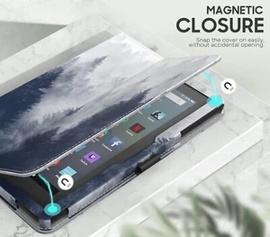 Case For Amazon Kindle Fire 7 Tablet 2022 - 7" - Slim Folding Stand Cover - Picture 1 of 9