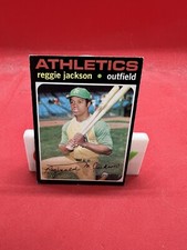 1971 Topps #20 REGGIE JACKSON EX/MT Condition Real Nice Card Mr October Yankees