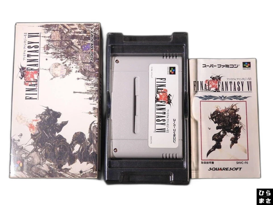 Final Fantasy VI FF 6 Nintendo Super Famicom SFC SNES Japan - Image 1 of 1