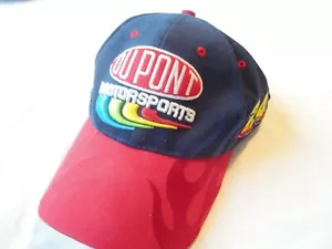 Jeff Gordon Vintage Fitted Nu-Fit Chase DuPont Baseball Mütze Kappe Einheitsgröße - Bild 1 von 4