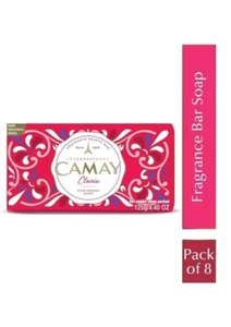 8 X CAMAY CLASSIC SENSUAL SCENT SOAP BATHING BARS RED ROSE Fragrance - Picture 1 of 9