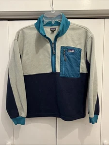 Patagonia Kids Microdini 1/2-Zip Fleecepullover Youth Boy’s Gr. XL, NEU NAVY - Bild 1 von 9