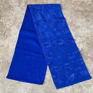 Bufanda de invierno vintage marca Berkshire cachemira 2 caras 10 X 52 - Imagen 1 de 7