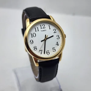 Timex Indiglo PETIMUS CREDIMUS Easy Reader WR 30M 35mm Black/White Women Watch  - Picture 1 of 11