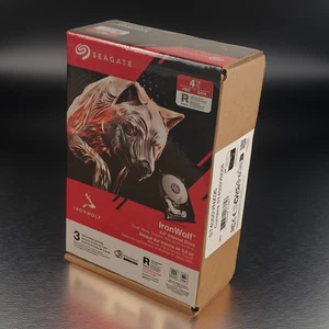 Nuovo Seagate IronWolf 4TB NAS disco rigido interno ST4000VN006 5400rpm SATA 6Gb/s - Foto 1 di 8