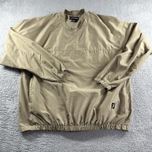 FootJoy Jacke Herren XL Windbreaker Pullover V-Ausschnitt Gummi Minimal Golf Sport - Bild 1 von 12