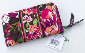 Vera Bradley Accordion Wallet in English Rose - NWT - Picture 1 of 3