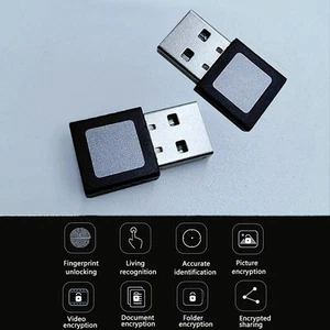 Smart ID USB Fingerprint Reader For Windows 10 32/64Bit Password-Free Login L-KN - Photo 1/4