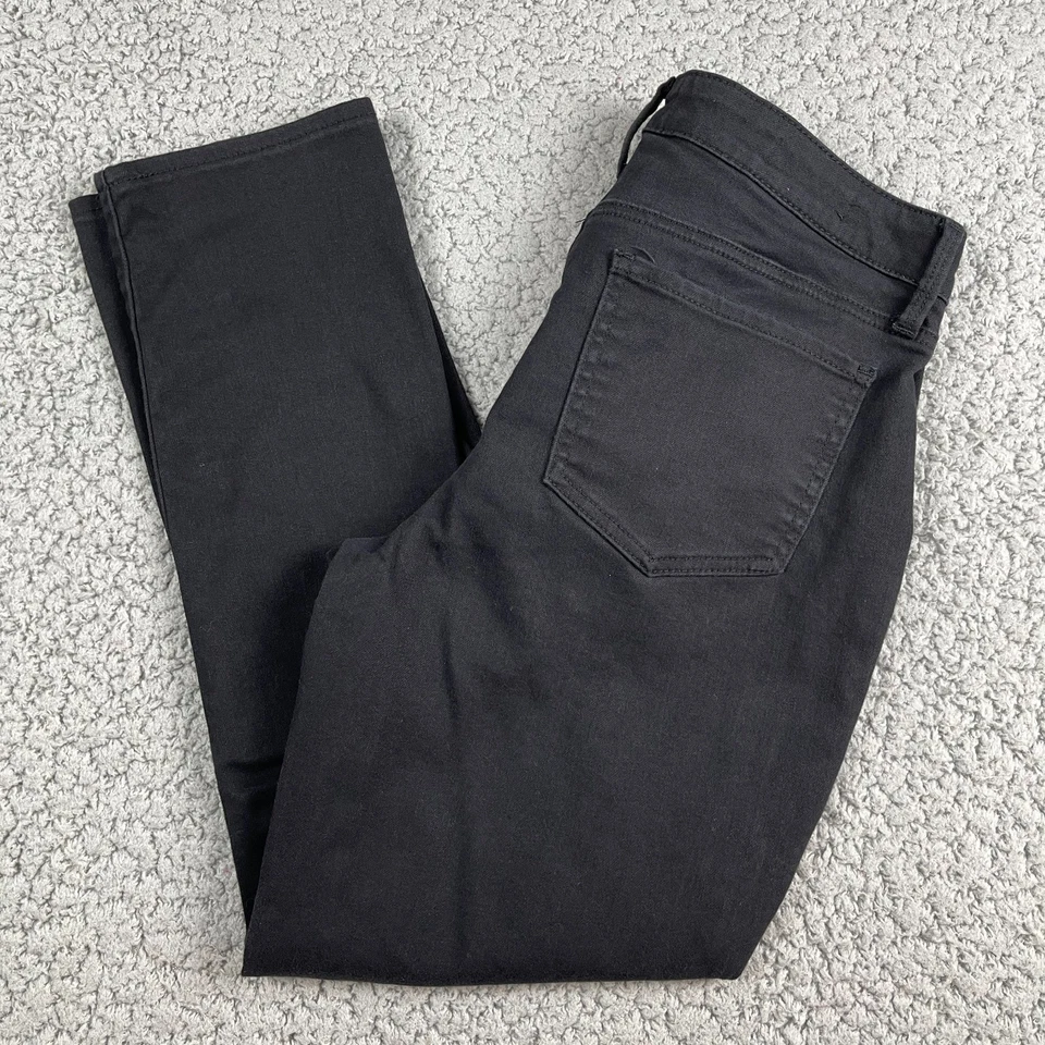 NYDJ Jeans Womens 6 Margot Girlfriend Black High Rise Tapered Cool Embrace - Image 1 of 4