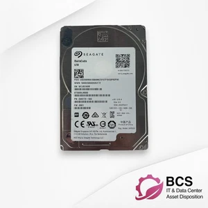 SEAGATE ST5000LM000-2AN170 5TB 2.5" SATA 5400RPM Hard Drive - B GRADE - TESTED - Afbeelding 1 van 2