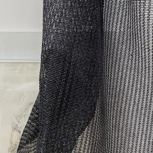OFFERTA% * KOSHI * merce al metro tessuto avantgarde tessuto mesh nero nastri Nya Nordiska - Foto 1 di 24