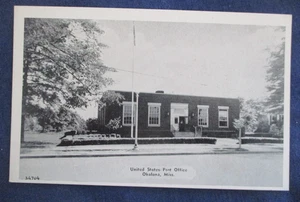 1940s Okolona Mississippi Post Office Postcard - Picture 1 of 2