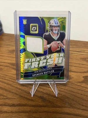 2024 Panini Donruss Optic-First Year Fresh Spencer Rattler #FYF-SRR   - Image 1 of 4