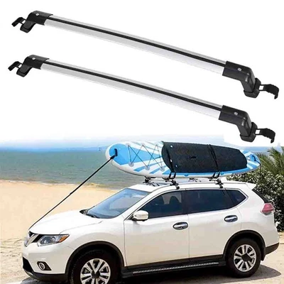for Mitsubishi Mirage Top Roof Racks Cross Bars Cargo Carrier Luggage Aluminum Foto 1 de 4
