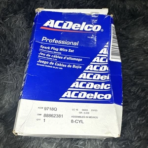 AcDelco Spark Plug Wire Set 9718Q For Chevrolet GMC Cad OE GM ORGINAL - Bild 1 von 2