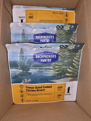 Pechuga de pollo despensa para mochileros (6 bolsas) Foto 1 de 3