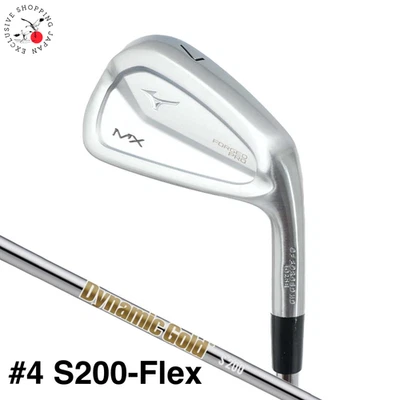 Mizuno Golf MX FORGED PRO Iron Club #4 S200-Flex Dynamic Gold HT Steel Shaft Men - Image 1 of 4