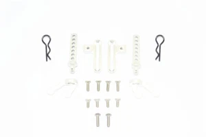 GPM Aluminum Front Body Post & Stabilizer For AXIAL 1/10 4Wd SCX10 II Umg10 - Picture 1 of 17