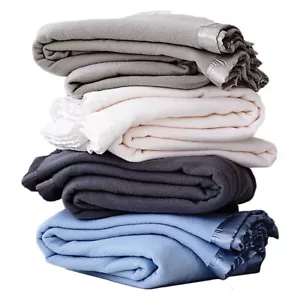 Australian Wool Blanket by Gainsborough. 100% Wool. 400gsm. Machine Washable - Picture 1 of 8
