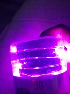 30 LED Pink Fairy String LED Lights Party Decor -Requires 3AA Batteries - Picture 1 of 4