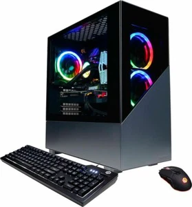 CyberPowerPC SLC8800BST Desktop Computer PC RTX 3070 i7 1TB SSD 16GB RAM - Picture 1 of 6