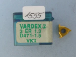 10 ud. placas roscadas Vargus 3ER 1,3D471-1,5 VKX - Imagen 1 de 1