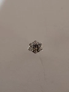 AUTHENTIC PANDORA MY NATURE SINGLE MICO-STUD EARRING #298387CZ - Picture 1 of 3