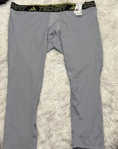 Adidas Techfit Size 3XL Performance Training Tights Compression Gray HM6063 $35 - Picture 1 of 7