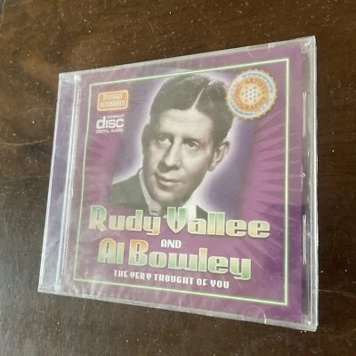 LIKE NEW CD - RUDY VALLEE AND AL BOWLEY THE VERY THOUGHT OF YOU CD - Image 1 of 2