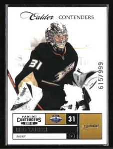Iiro Tarkki 2011 Panini Contenders 615/999 #266 Hockey Card