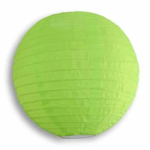 Linterna de nailon brillante verde neón de 16" - Imagen 1 de 3