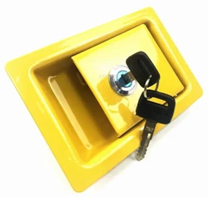 FITS HYNDAI R210-5 R220-5 EXCAVATOR SIDE DOOR LOCK WITH 2 PC HD62 KEY - Picture 1 of 4