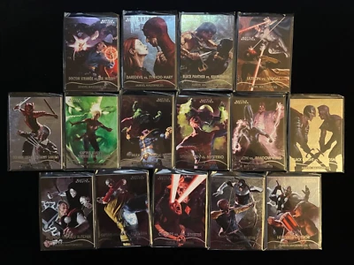 2020 Marvel Masterpieces - BATTLE SPECTRA INSERT SET - Full & Complete (BS1-15) - Image 1 of 2