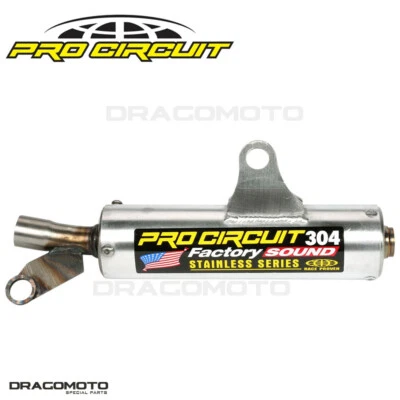 SUZUKI RM 125 1989-1992 Pot échappement PRO CIRCUIT 304 SS89125-304 Foto 1 de 3