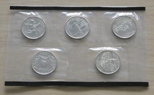 5-1999d US Mint State Quarters, Delaware, Penn.,New Jersey, Georgia, Connecticut - Picture 1 of 4