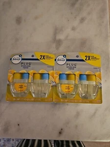 (4) Recambios Febreze Enchufe Limón Fresco Cocina 2x Aire Eliminador de Olores 🍋 - Imagen 1 de 5