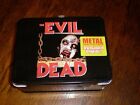 Evil Dead  METAL LUNCH BOX WITH DRINKING CONTAIN NECA 2001