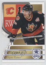 2003-04 Pacific Crown Royale Blue /850 Jarome Iginla #13 HOF