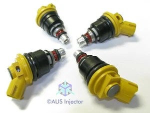 Set of 4 NEW AUS Injectors 550 cc fit Side Feed {EJ255 EJ257} SUBARU [10933-4-0] - Picture 1 of 3