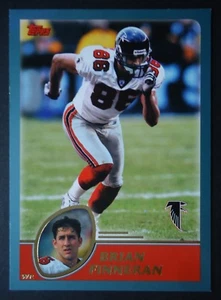 NFL 133 Brian Finneran Atlanta Falcons Topps 2003 - Picture 1 of 1