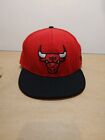 Chicago Bulls Hat New Era 9Fifty Nba Red Cap Hat Shows Wear Sticker Residue