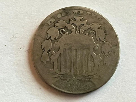 1882 Shield Nickel Cover