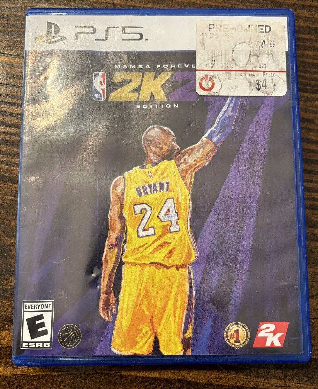 NBA 2K21 [Mamba Forever Edition] (Sony PlayStation 5 PS5, 2020) Case Insert Disc
