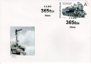 Trenes República Checa 2018 - locomotoras FDC6296 - Imagen 1 de 1