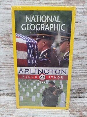 National Geographic: Arlington: Field of Honor - VHS Tape. New, Sealed - Image 1 of 4