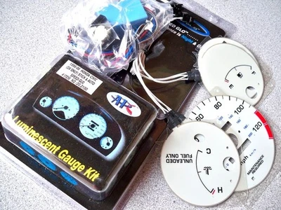 50 de Honda Civic DX 1996-2000 sin RPM cambio manual indicador de brillo cara blanca Foto 1 de 4