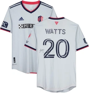 Akil Watts St. Louis City SC Signed Match-Used #20 Jersey 2023 MLS Season-Size M - Picture 1 of 5