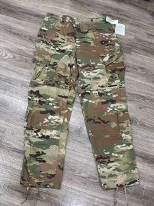 Pantaloni da combattimento mimetici OCP esercito USA uniformi unisex grandi lunghi con cuciture interne 35-39 34" nuovi con etichette - Foto 1 di 9