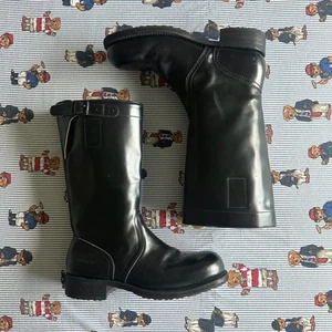 Botas de cuero vintage Dsquared2 motorista ingeniero talla 43EU/9.5US - Imagen 1 de 6